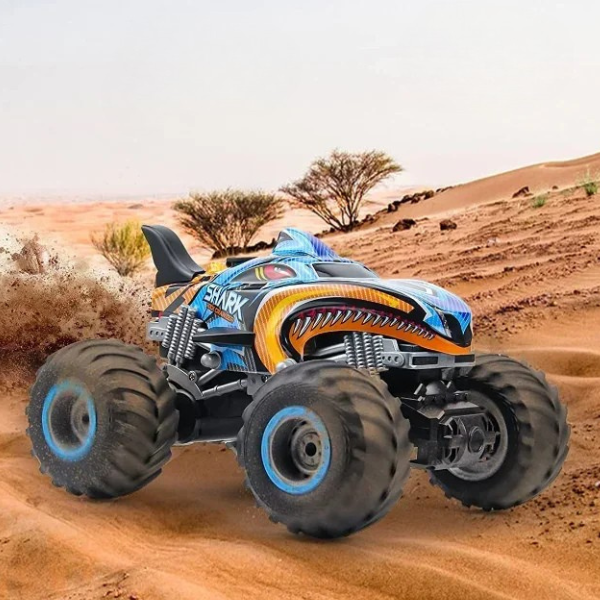 Camion Monstre Télécommandé 4x4 – Design Shark Digger Rock Crawler Toys Electro Paris