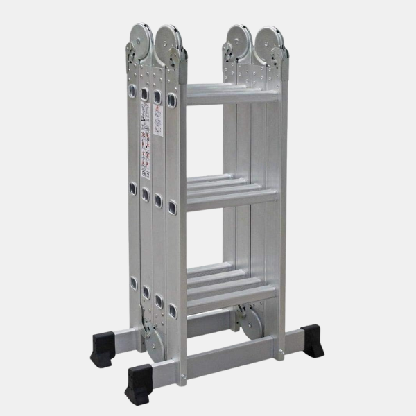 Échelle Pliable Polyvalente – Hauteur Pratique avec Rangement Compact Tools Electro Paris