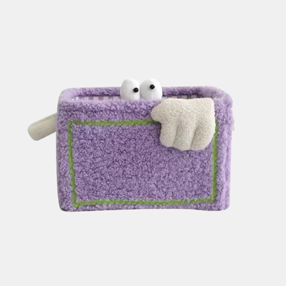 Panier de Rangement Cartoon Coloré – Organisateur Pliable et Mignon pour Tous les Espaces Storage Electro Paris Violette L 40 x 25 x 30 cm
