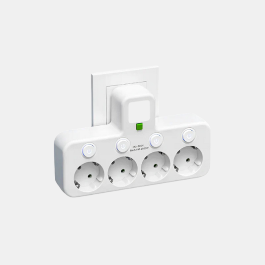 Multiprise Multi-Prises – Design Compact avec Ports USB, Type-C et Protection Contre les Surtensions Electronics & Gadgets Electro Paris Blanc