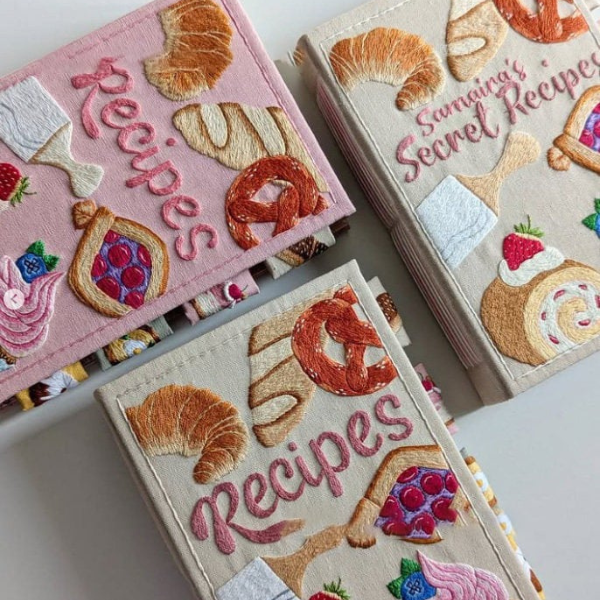 Carnet de Recettes Fait Main – Journal de Cuisine Personnalisé Kitchen Accessories Electro Paris