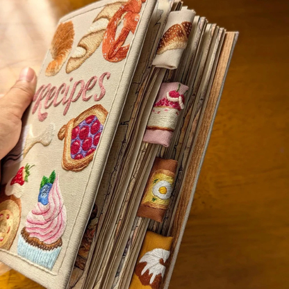 Carnet de Recettes Fait Main – Journal de Cuisine Personnalisé Kitchen Accessories Electro Paris