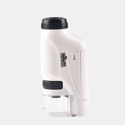 Mini Microscope de Poche pour Enfants – Jouet d’Apprentissage Pratique et Découverte telescope Electro Paris Blanc