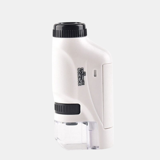 Mini Microscope de Poche pour Enfants – Jouet d’Apprentissage Pratique et Découverte telescope Electro Paris Blanc