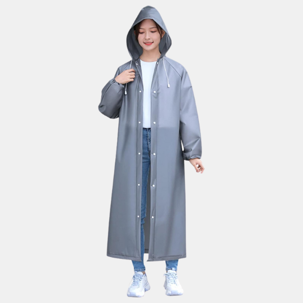 Imperméable Unisexe – Protection Légère pour Tous les Temps Coats Electro Paris Gris