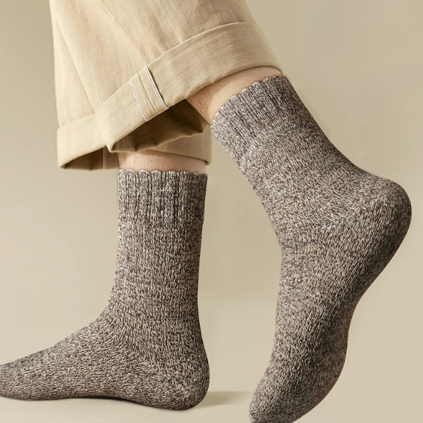 Chaussettes en Laine – Épaisseur Supplémentaire et Chaleur pour Randonnée et Hiver Socks Electro Paris