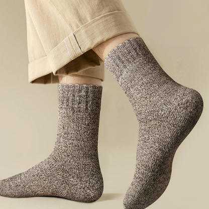 Chaussettes en Laine – Épaisseur Supplémentaire et Chaleur pour Randonnée et Hiver Socks Electro Paris