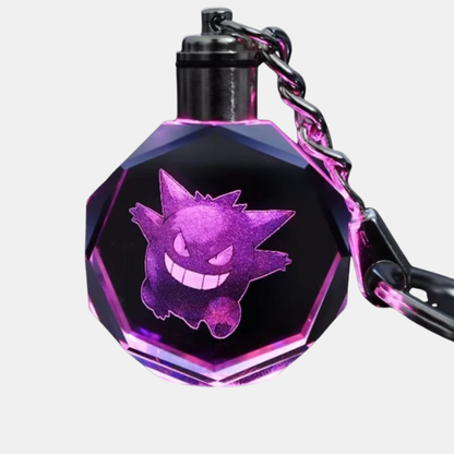 Porte-Clés Cristal 3D Personnalisé – Cadeau au Design de Personnage Unique Home & Decoration Electro Paris Gengar