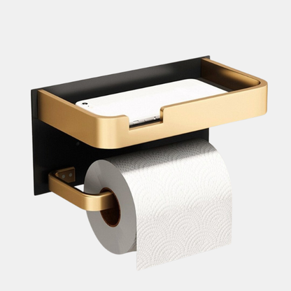 Porte-Papier Toilette Moderne – Accessoire de Salle de Bain Élégant et Durable Bathroom Accessories Electro Paris Or