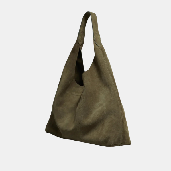 Sac À Épaule En Daim Pour Femme – Élégant Et Durable Bag Electro Paris Vert