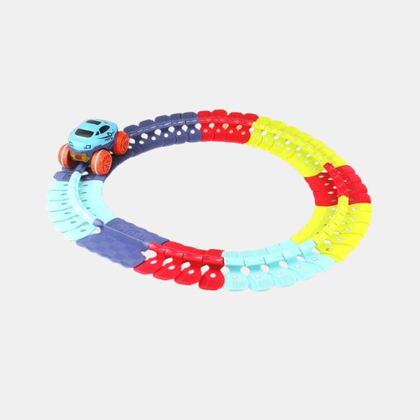 Circuit de Voitures Magnétique – Plaisir Créatif et Apprentissage en Un Toys & Games Electro Paris 46 pièces + 1 voiture