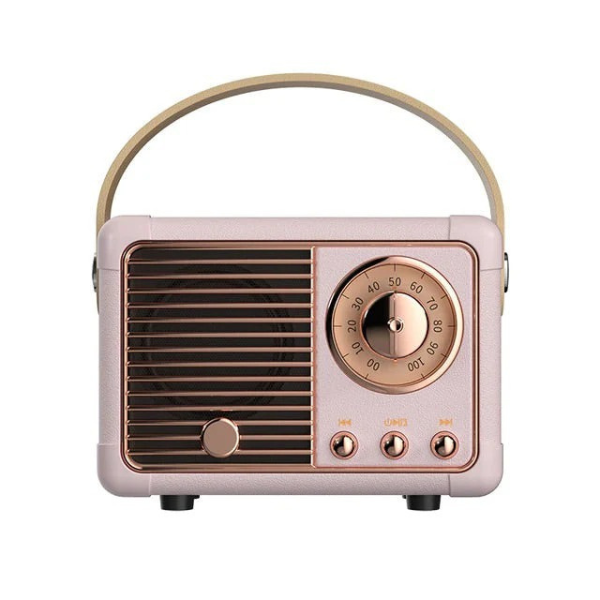 Enceinte Bluetooth Vintage Sans Fil