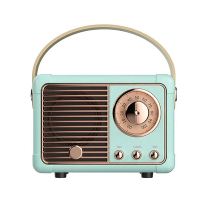 Enceinte Bluetooth Vintage Sans Fil
