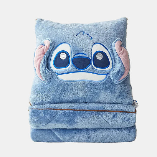 Ensemble Couverture Douce et Housse de Coussin Confortable pour Décoration Ensemble couverture et taie d'oreiller Electro Paris Couture Simple (105x145cm)