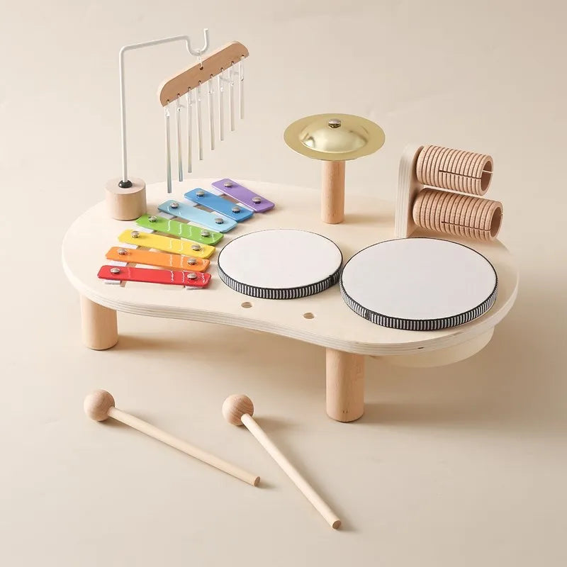 Ensemble Musical Coloré pour Enfants - Instruments Éducatifs et Amusants Station musicale Electro Paris
