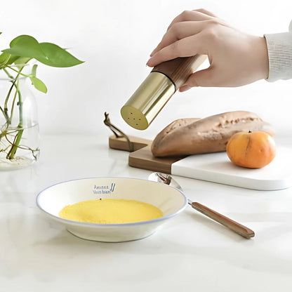 Ensemble Salière et Moulin à Poivre en Bois – Accessoire Élégant pour Cuisine Outils et gadgets de cuisine Electro Paris