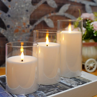 Ensemble de Fausse Bougie LED avec Télécommande – Décoration Sécurisée pour Fête Bougies LED Electro Paris Default