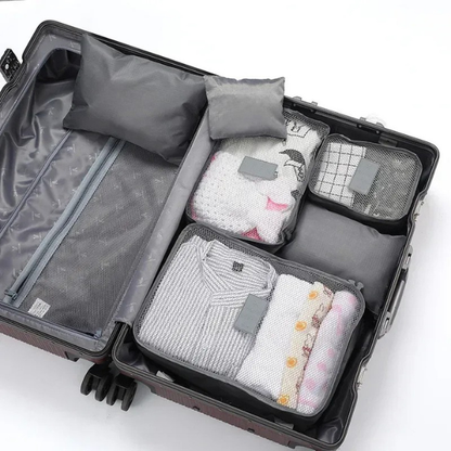 Ensemble de Rangement pour Valise – Organisation Optimale Travel Electro Paris Gris