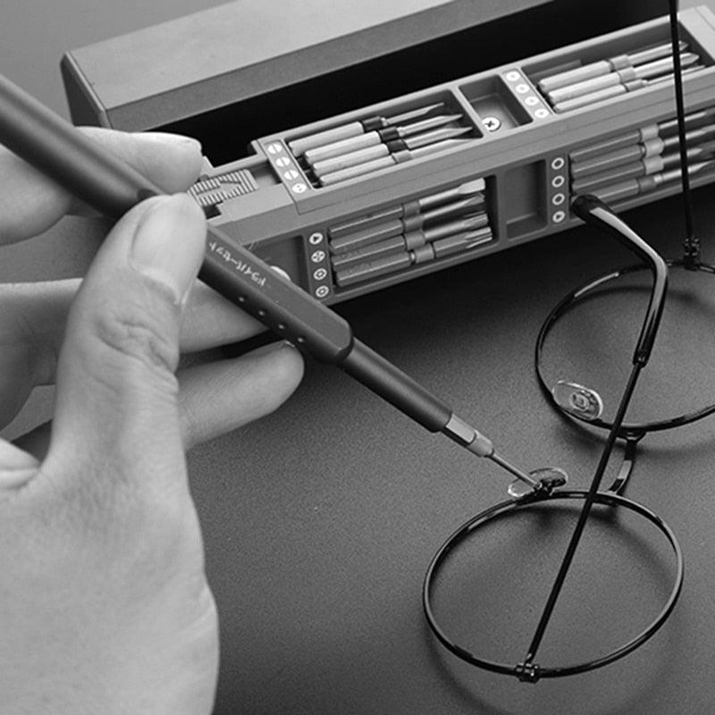 Ensemble de Tournevis de Précision pour Bricolage – Kit d'Outils Magnétique pour Électronique Tournevis Electro Paris