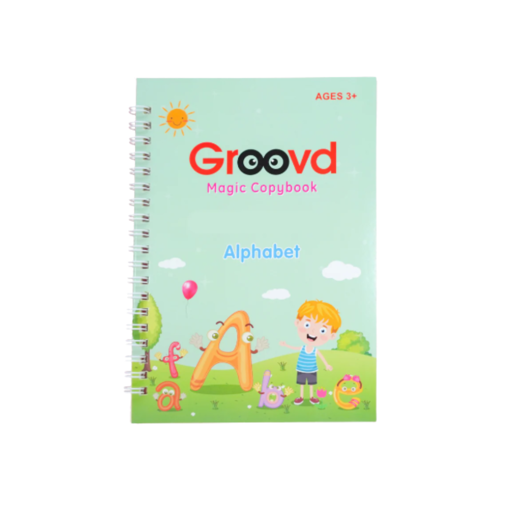 Ensemble de Cahiers de Calligraphie Magiques – Cahier d'Écriture Réutilisable pour la Maternelle Cadres photo Electro Paris Livre de l'alphabet