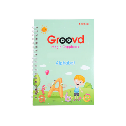 Ensemble de Cahiers de Calligraphie Magiques – Cahier d'Écriture Réutilisable pour la Maternelle Cadres photo Electro Paris Livre de l'alphabet