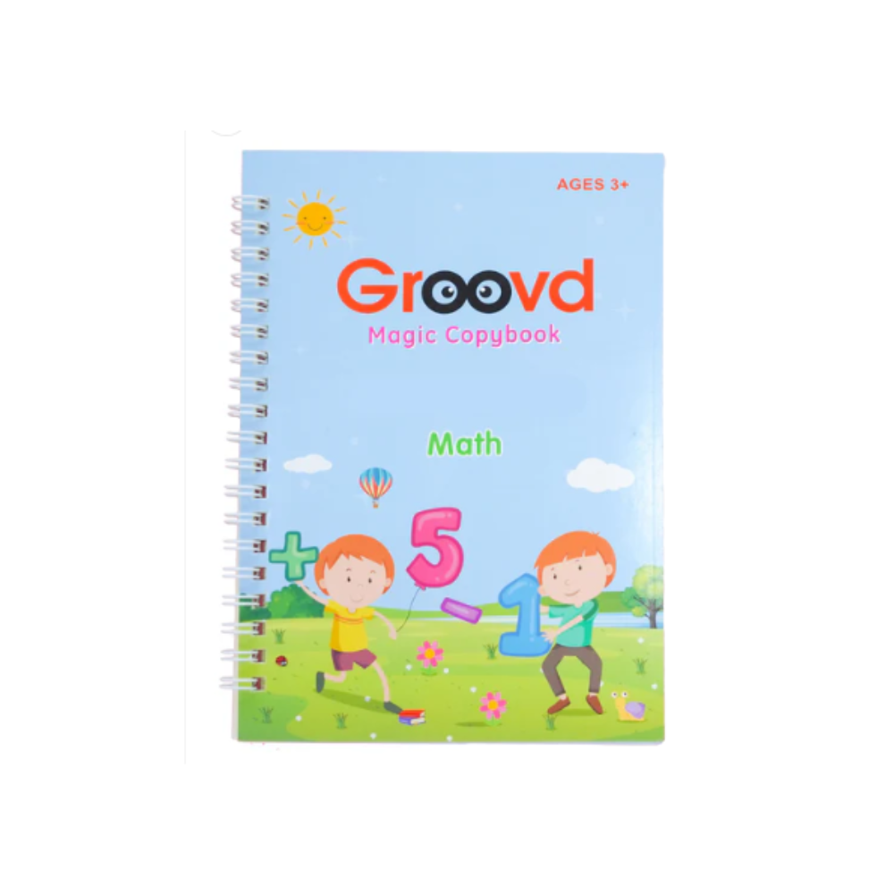 Ensemble de Cahiers de Calligraphie Magiques – Cahier d'Écriture Réutilisable pour la Maternelle Cadres photo Electro Paris Livre de mathématiques