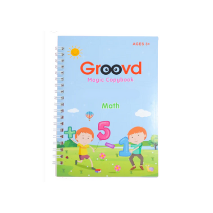 Ensemble de Cahiers de Calligraphie Magiques – Cahier d'Écriture Réutilisable pour la Maternelle Cadres photo Electro Paris Livre de mathématiques