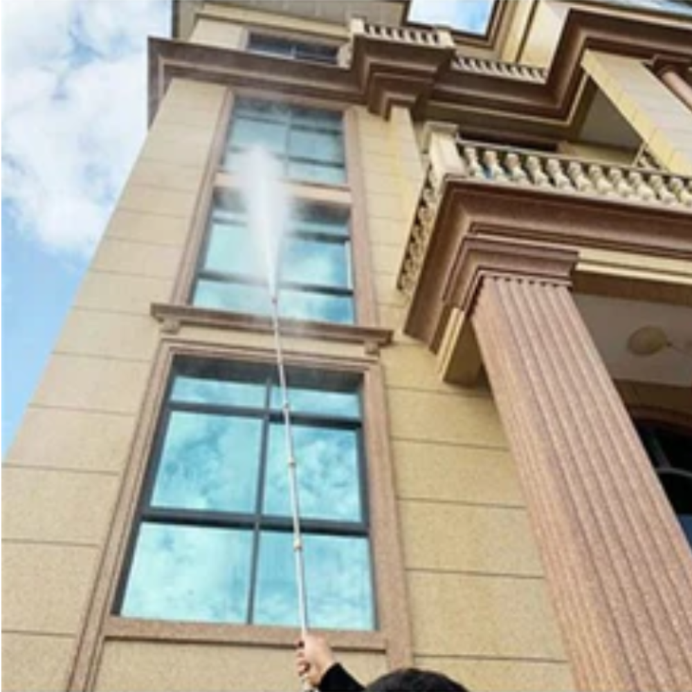 Ensemble de Lance de Nettoyeur Haute Pression Télescopique – Rallonge pour le Nettoyage des Gouttières Produits de nettoyage Electro Paris