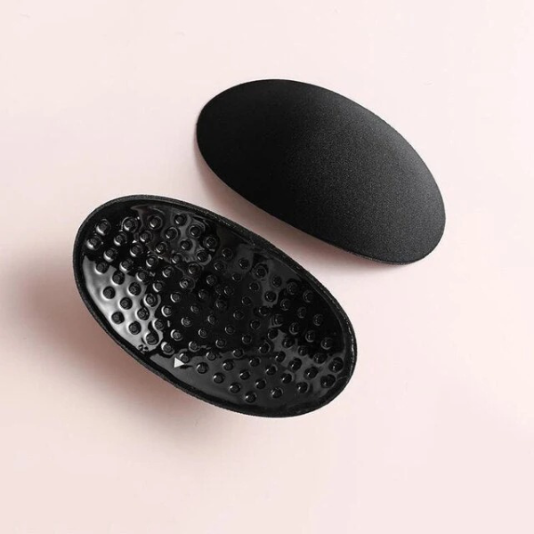 Épaulières Invisibles Antidérapantes – Maintien Discret pour Tenues Féminines Anti-Slip Shoulder Pads Electro Paris Noir