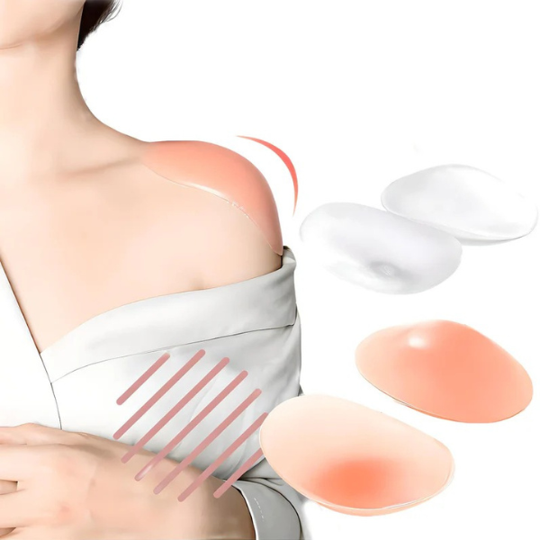 Épaulières Invisibles Antidérapantes – Maintien Discret pour Tenues Féminines Anti-Slip Shoulder Pads Electro Paris