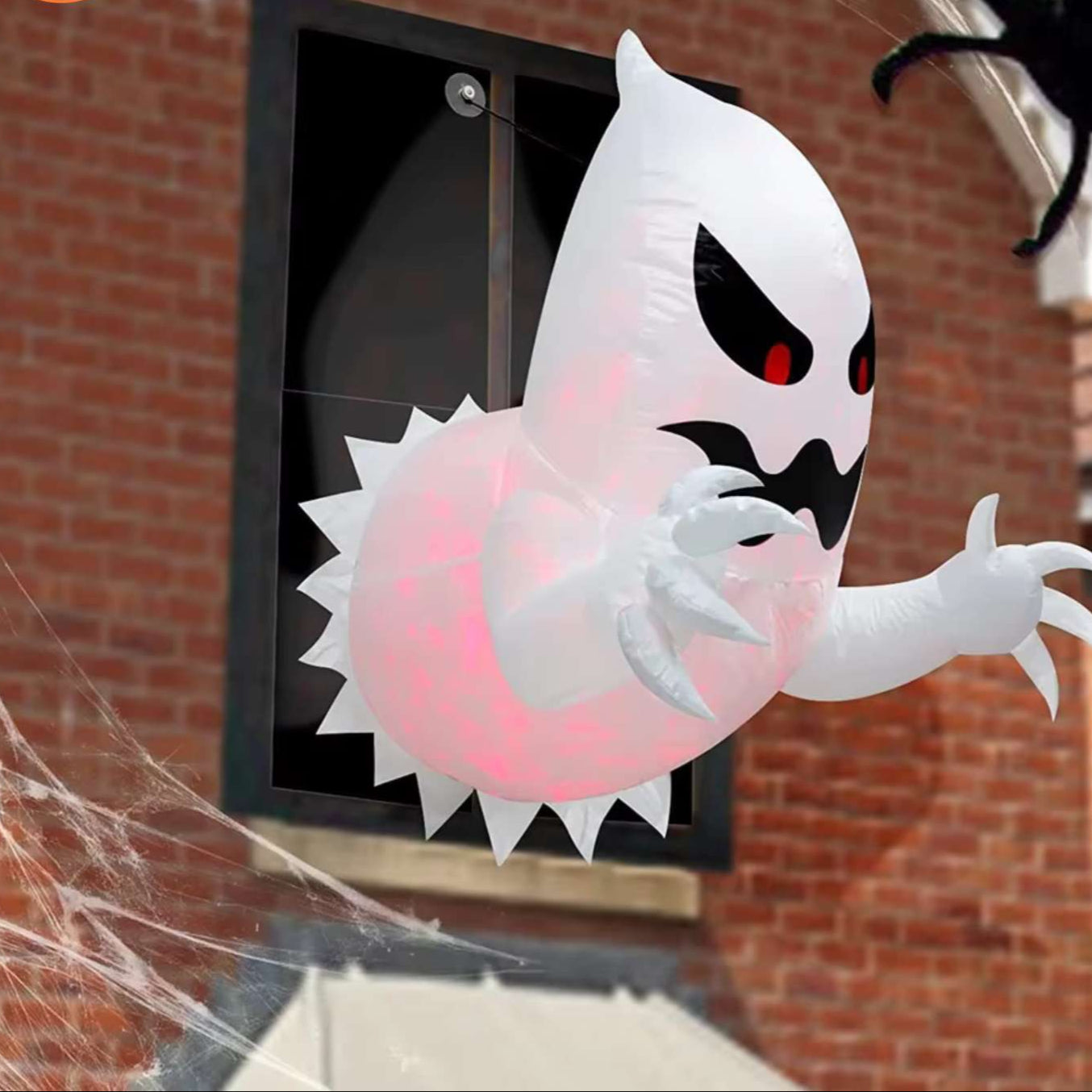 Fantôme Gonflable avec Lumières LED pour Halloween – Grande Décoration de Jardin Extérieur Décorations gonflables Electro Paris Default