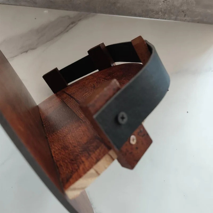 Étagère Bar Rustique en Bois – Design Fût de Whisky Electro Paris