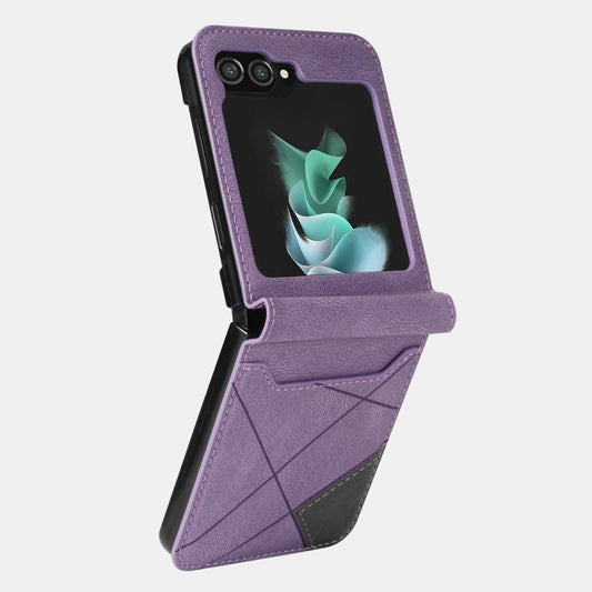 Coque De Téléphone – Étui Portefeuille En Cuir Pour Samsung Galaxy Z Flip Protection 360° Coques et étuis de téléphone mobile Electro Paris