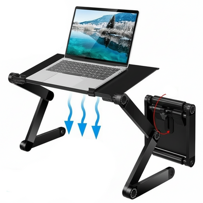 Support Ergonomique Réglable À 360° Pour Ordinateurs Portables Et Tablettes Pour Une Posture De Travail Saine Laptop stand Electro Paris