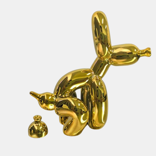 Figurine Chien en Ballon – Décor Moderne et Amusant Home and decoration Electro Paris Or électrique