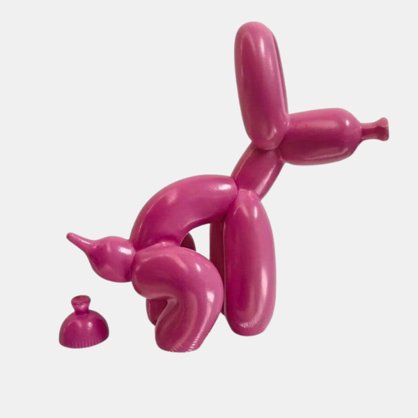Figurine Chien en Ballon – Décor Moderne et Amusant Home and decoration Electro Paris Rose