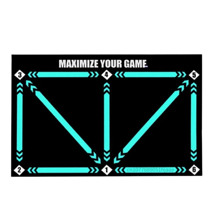 Tapis De Soccer Pro Avec Programme Vidéo Pour Améliorer Les Compétences Football Pro Training Mat Electro Paris Tapis + Programme d'entraînement vidéo