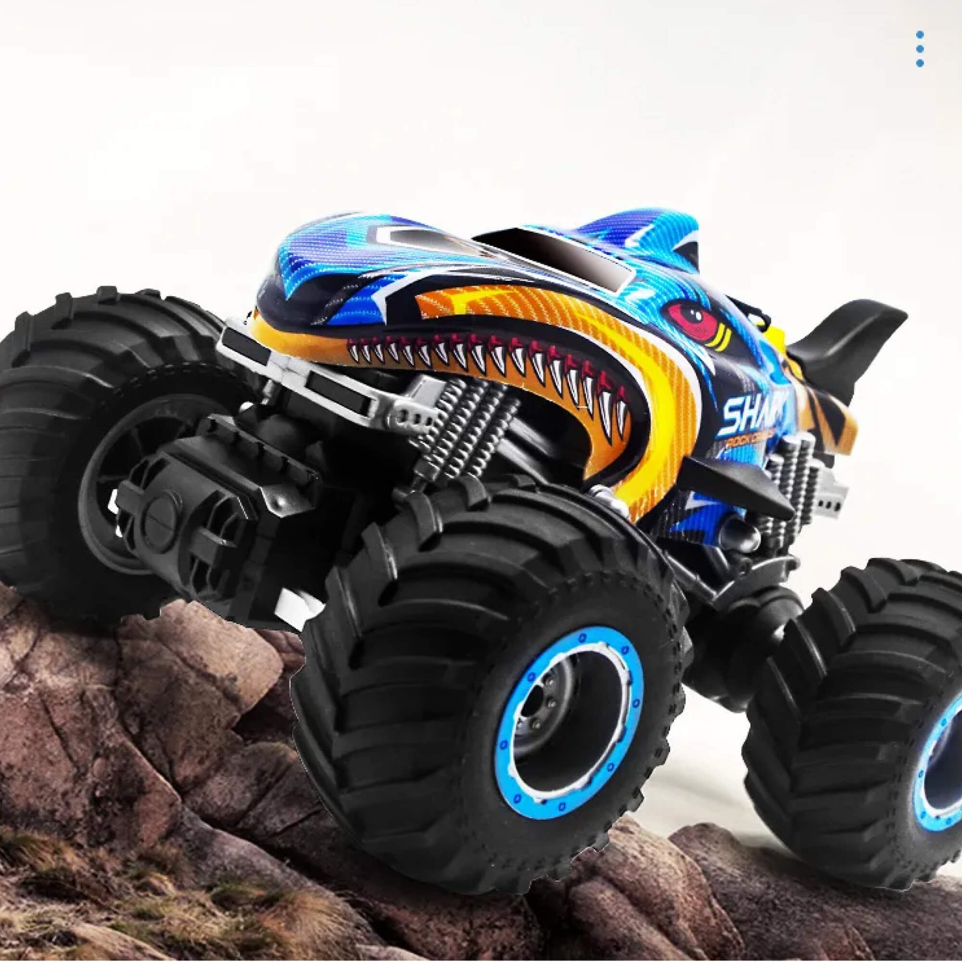 Camion Monstre Télécommandé 4x4 – Design Shark Digger Rock Crawler Toys Electro Paris