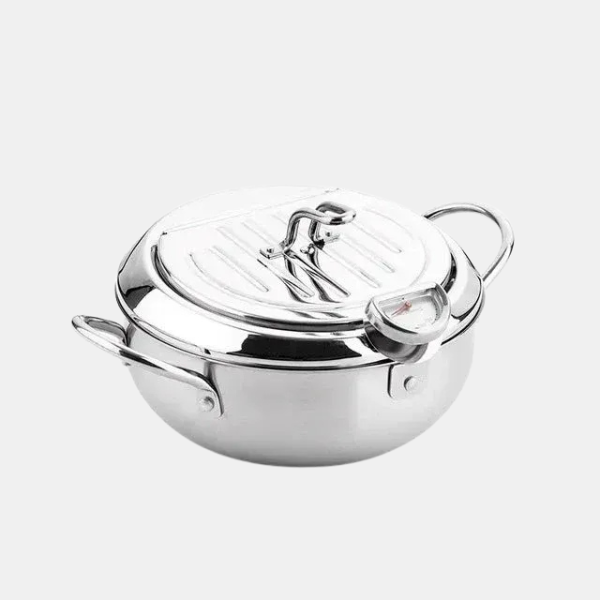 Friteuse Professionnelle avec Thermomètre Intégré Electro Paris 20cm