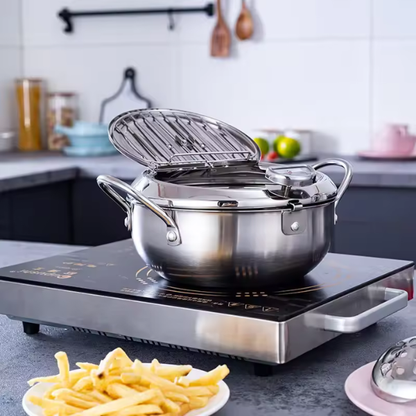 Friteuse Professionnelle avec Thermomètre Intégré Electro Paris