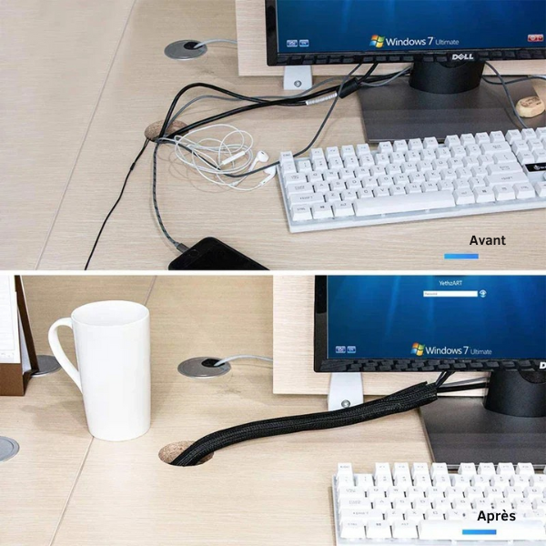 Gaine De Protection Isolante Tressée Pour Câbles congo-rynx20250711 Electro Paris