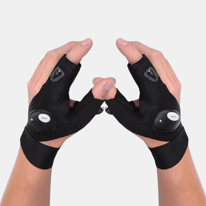 Gants Lumineux pour Pêche, Camping et Activités Extérieures Electro Paris Gauche & Droite