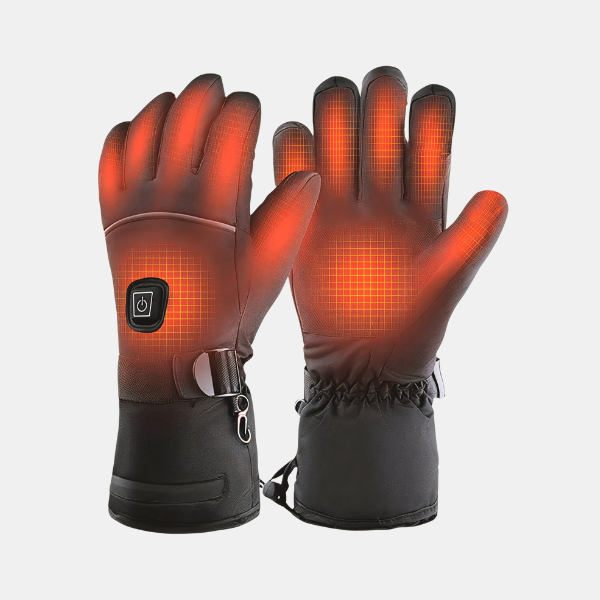 Gants Chauffants Imperméables pour Sports d'Hiver – Gants Thermiques Électriques Rechargeables Gants Electro Paris