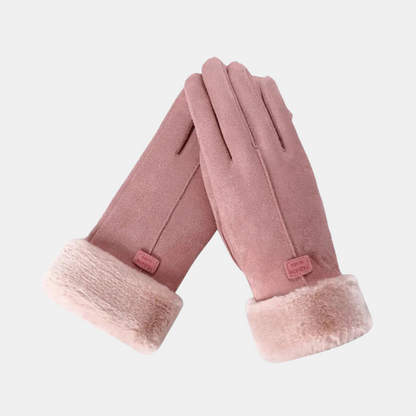 Gants d'Hiver Imperméables pour Sports de Plein Air – Gants Thermiques Tactiles Unisexes Gants et moufles Electro Paris Rose