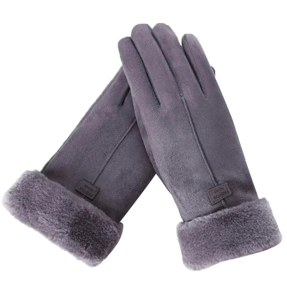 Gants d'Hiver Imperméables pour Sports de Plein Air – Gants Thermiques Tactiles Unisexes Gants et moufles Electro Paris Gris
