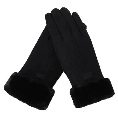 Gants d'Hiver Imperméables pour Sports de Plein Air – Gants Thermiques Tactiles Unisexes Gants et moufles Electro Paris Noir