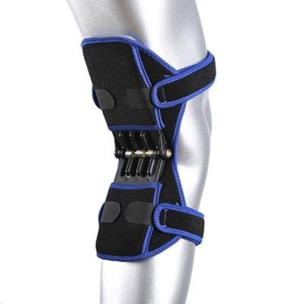 Genouillère Ajustable à Charnière pour Sport et Rééducation Electro Paris Bleu 1 Pièce
