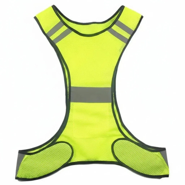 Gilet Lumineux Rechargeable pour Activités de Nuit Electro Paris Gilet Basique Vert