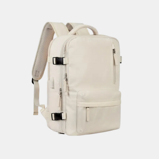 Grand Sac à Dos de Voyage pour Femme – Sac à Dos Imperméable pour Randonnée & Ordinateur Sacs à dos Electro Paris Beige