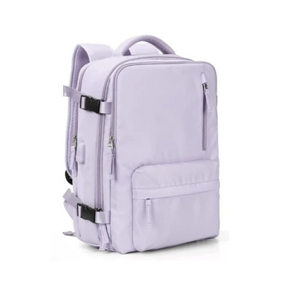 Grand Sac à Dos de Voyage pour Femme – Sac à Dos Imperméable pour Randonnée & Ordinateur Sacs à dos Electro Paris Violet
